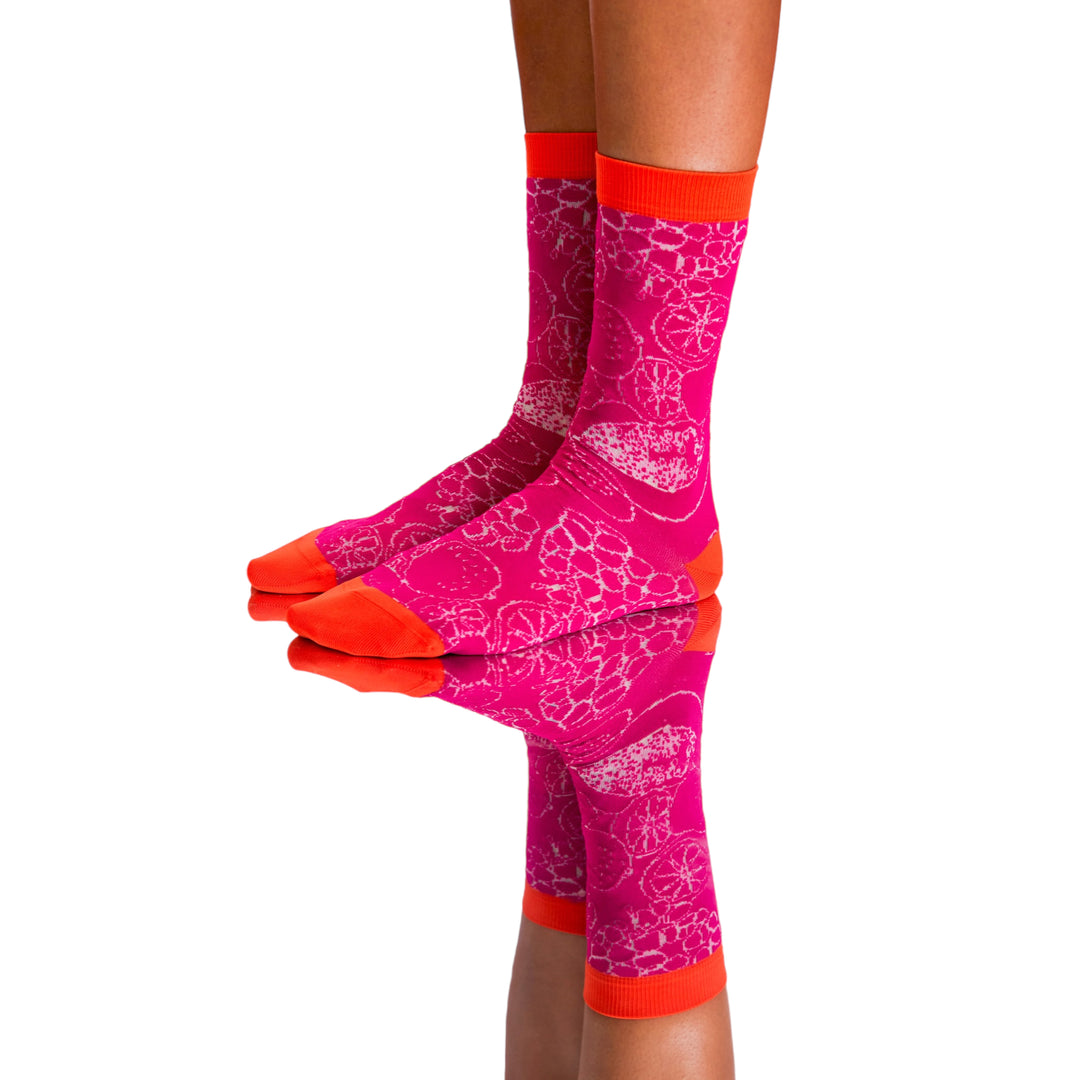 FRUIT OUTLINE SOCKS FEMME