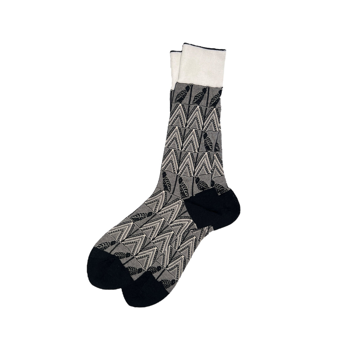 MEN'S LEAF BIRD TROUSER SOCKS