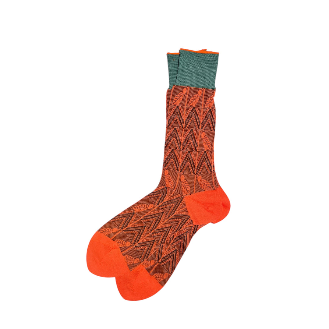 MEN'S LEAF BIRD TROUSER SOCKS