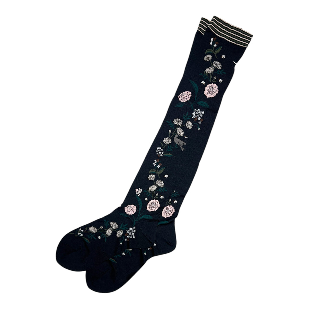 BOUQUET KNEE-HI SOCKS