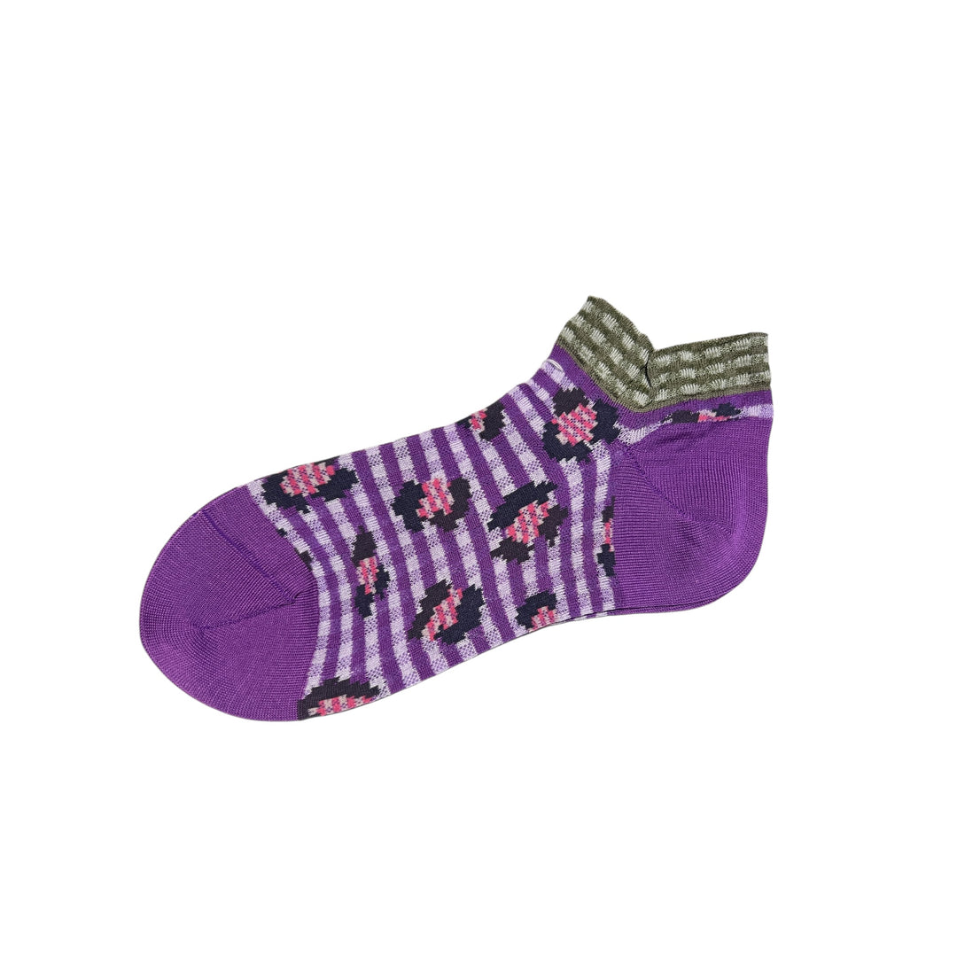 JUNGLE CHECK ANKLET SOCKS