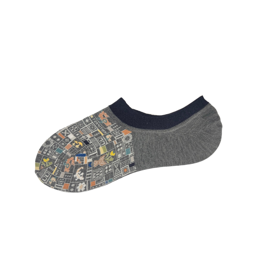 MOSAIC TILES ANKLET SOCKS