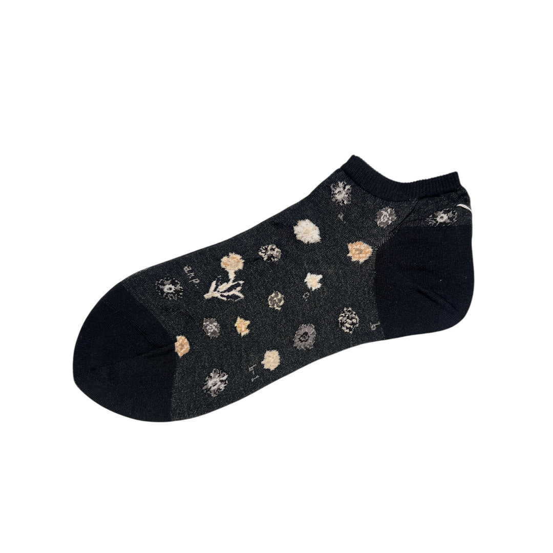 POLKA FLOWER ANKLET SOCKS