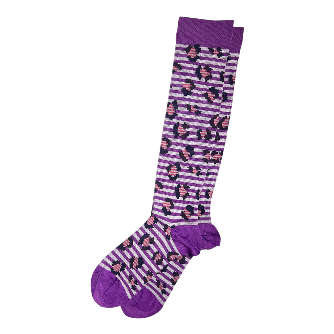 JUNGLE CHECK COMPRESSION SOCKS