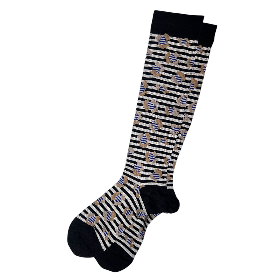 JUNGLE CHECK COMPRESSION SOCKS