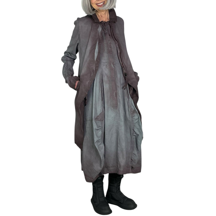STRETCH TWILL COAT