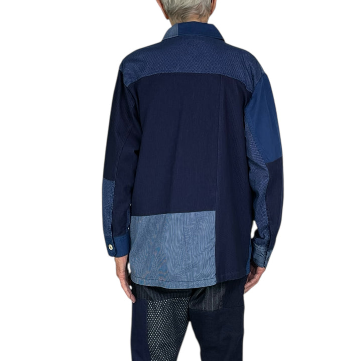 PATCHWORK SHIRT/JACKET