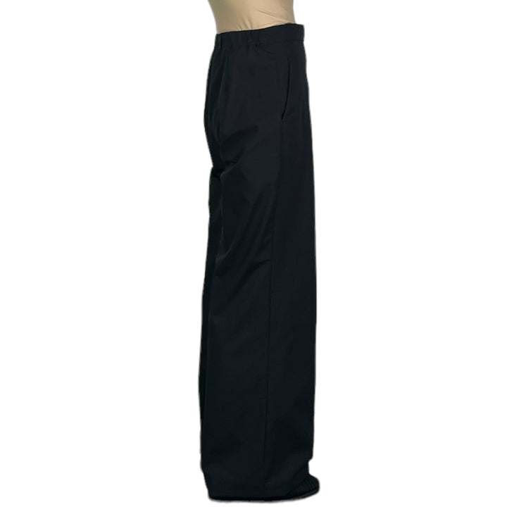 POPLIN WIDE LEG PANT