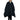 ASYMMETRIC HEM WOOL COAT