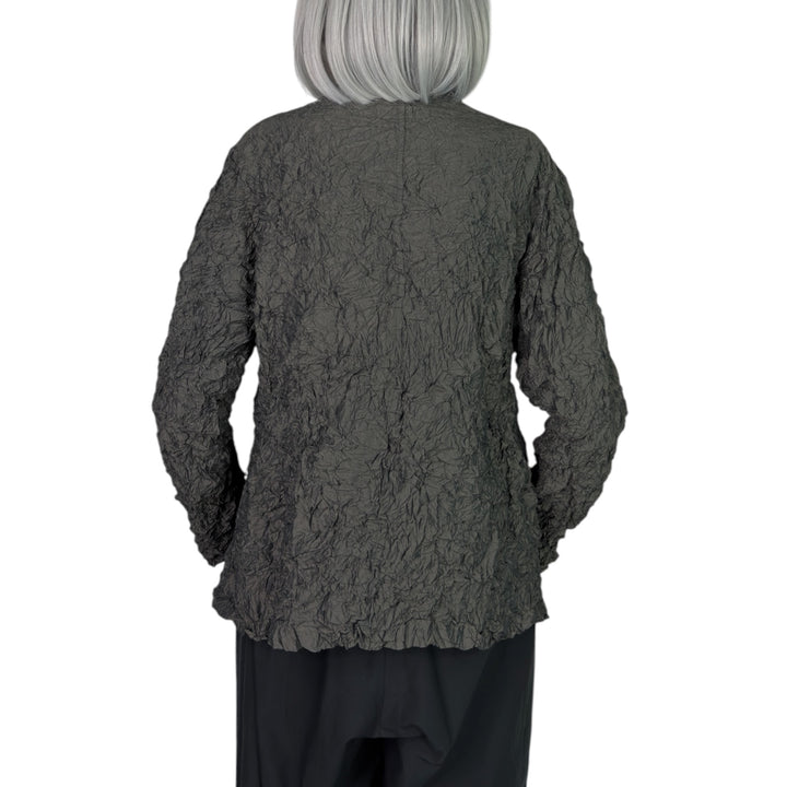 CRINKLE PLEAT 3 POCKET JACKET