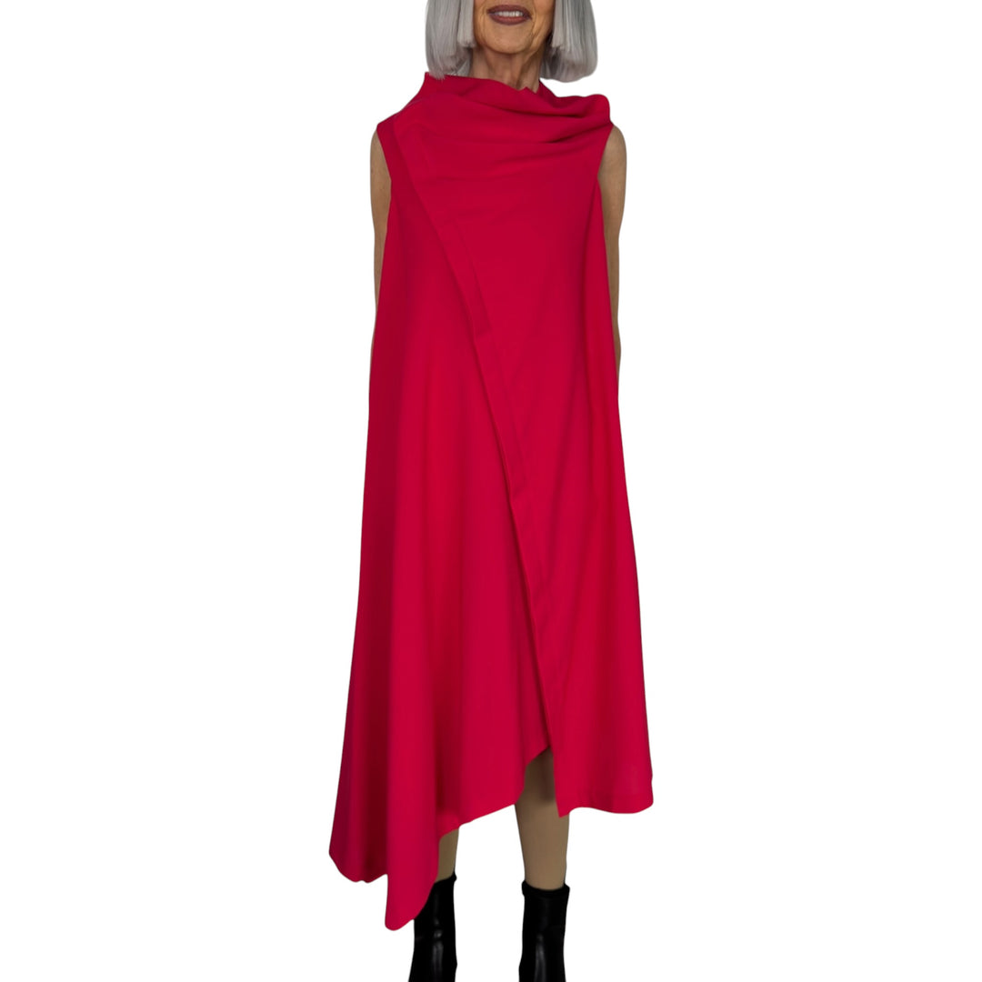 SEAMLESS ASYMMETRIC DRESS