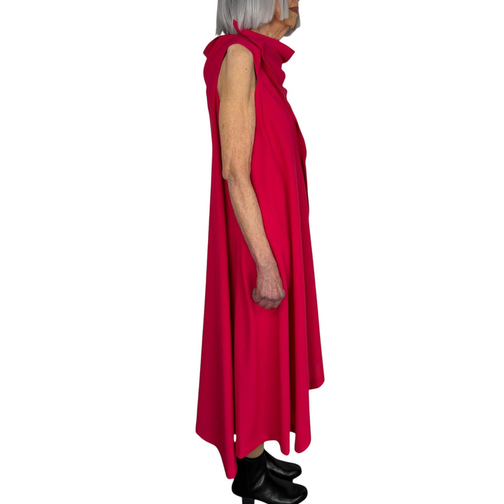 SEAMLESS ASYMMETRIC DRESS
