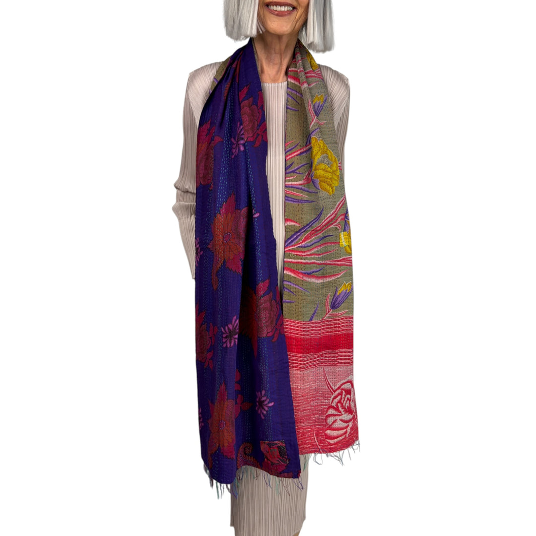 VINTAGE COTTON SCARF - STANDARD