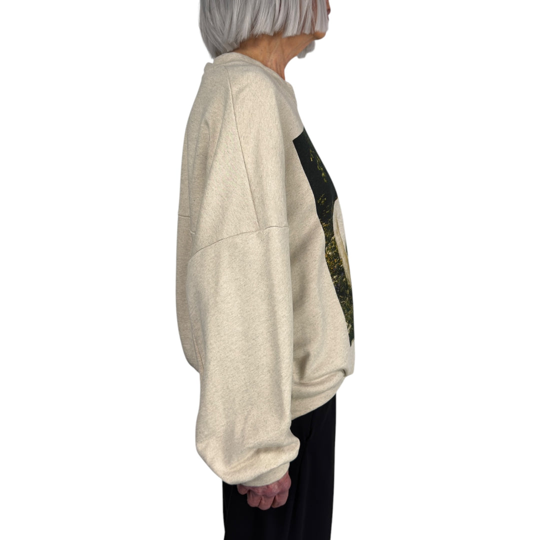 UNISEX HORSE PRINT SWEATSHIRT