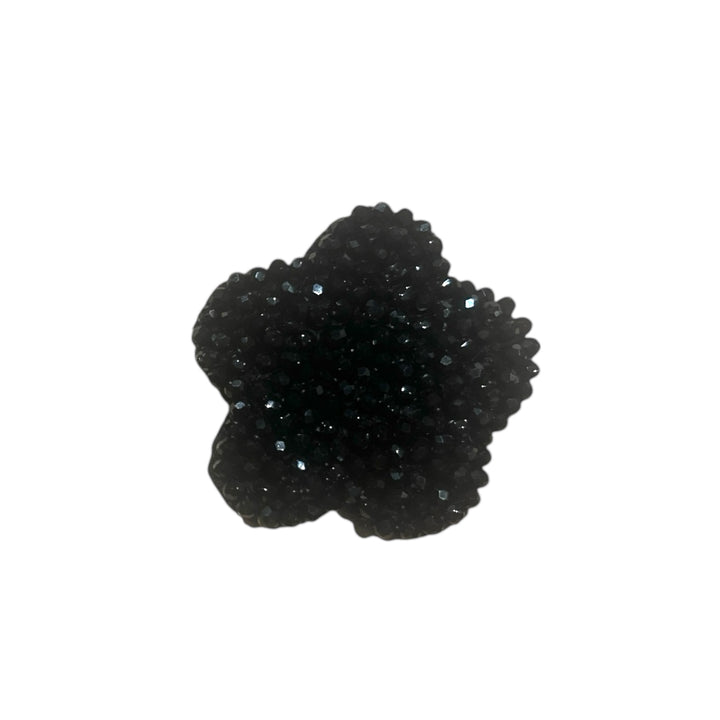 COUTURE FLOWER BUTTON PATCH