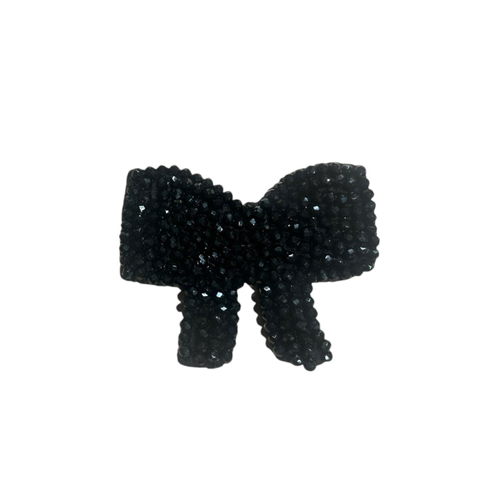 COUTURE BOW BUTTON PATCH
