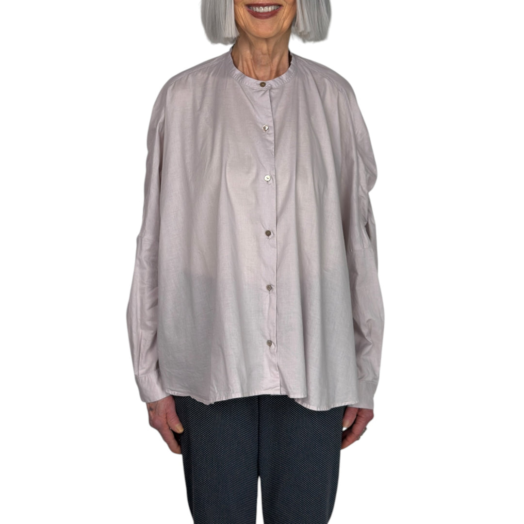 GATHERED BACK SHIRT