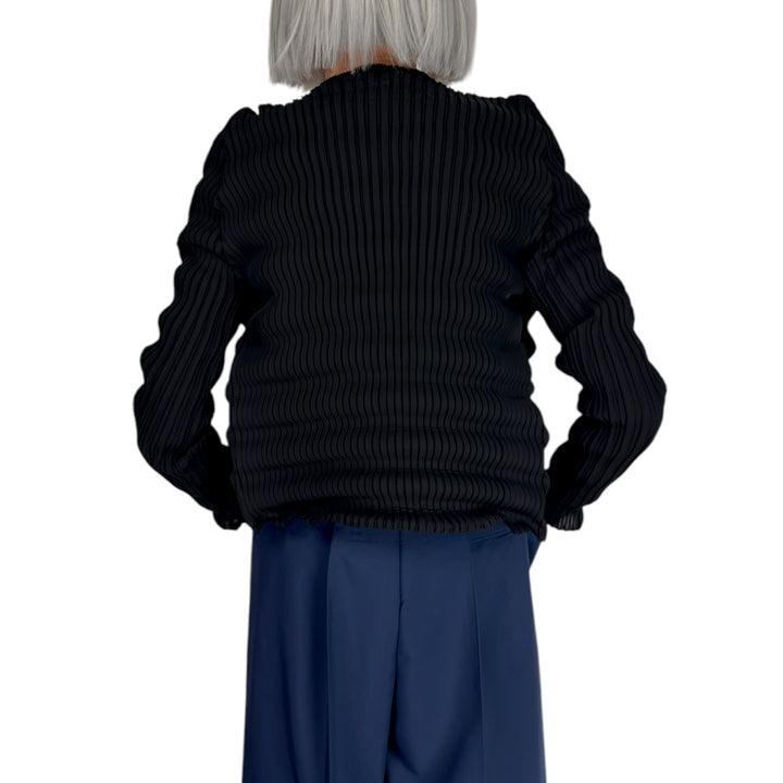 SPRING PLEAT CARDIGAN