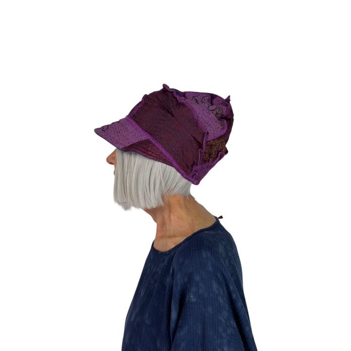 OMBRE PATCH HALF BRIM HAT
