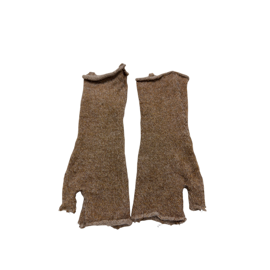 LUREX FINGERLESS GLOVES
