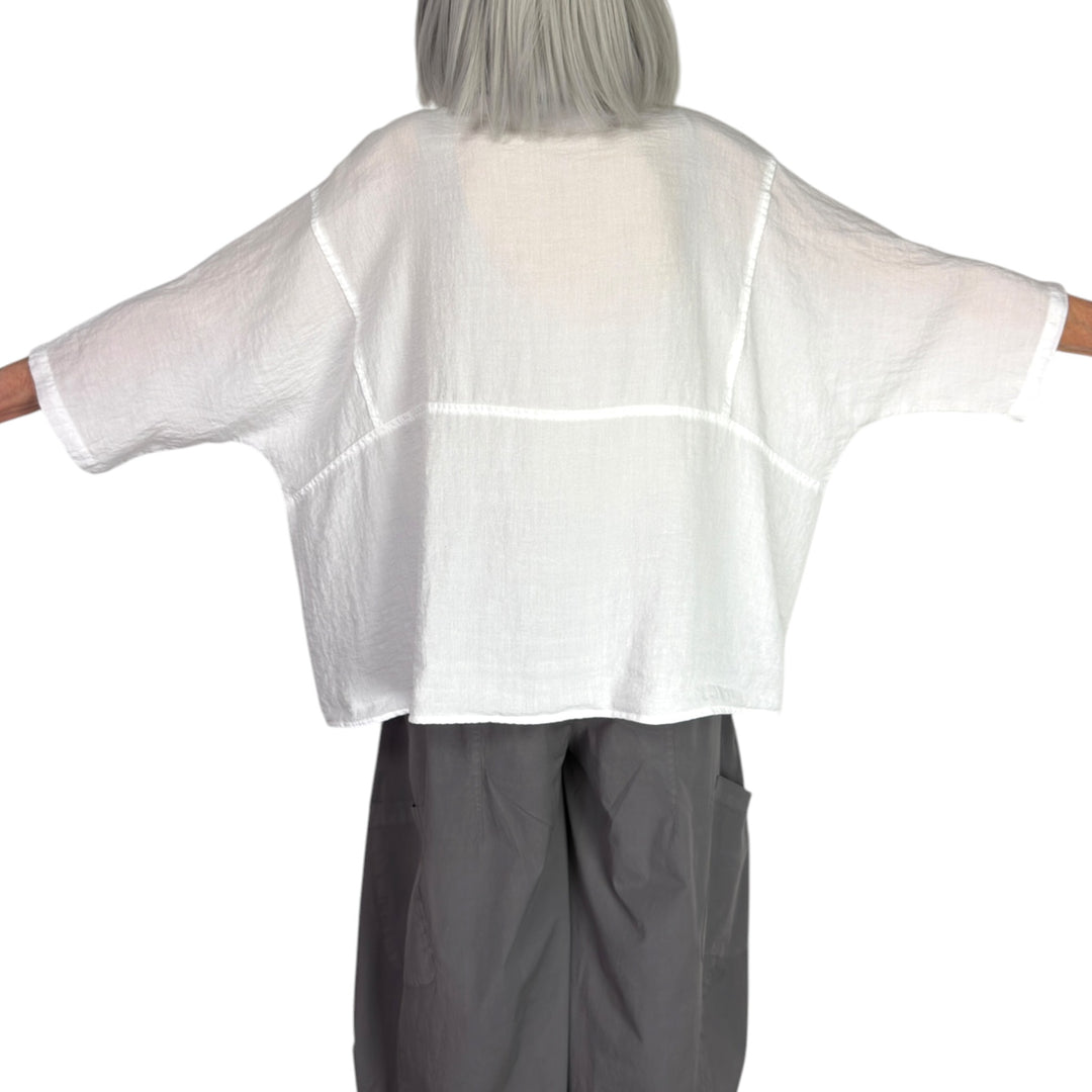 TRAVEL CRINKLE CAMP SHIRT