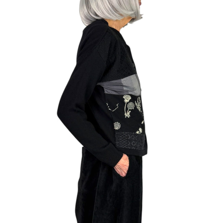 ARCHIVAL PATCHWORK CARDIGAN