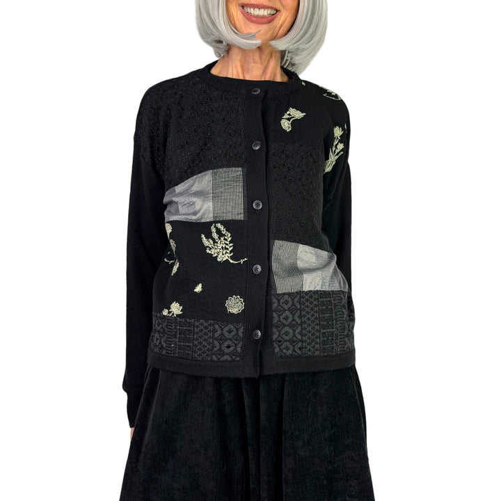 ARCHIVAL PATCHWORK CARDIGAN