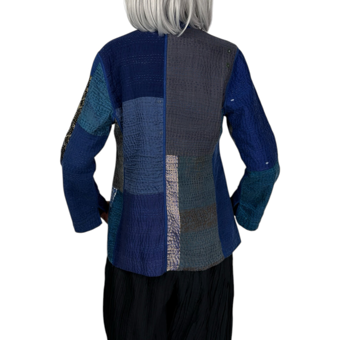 SW PATCH KANTHA SHORT JACKET