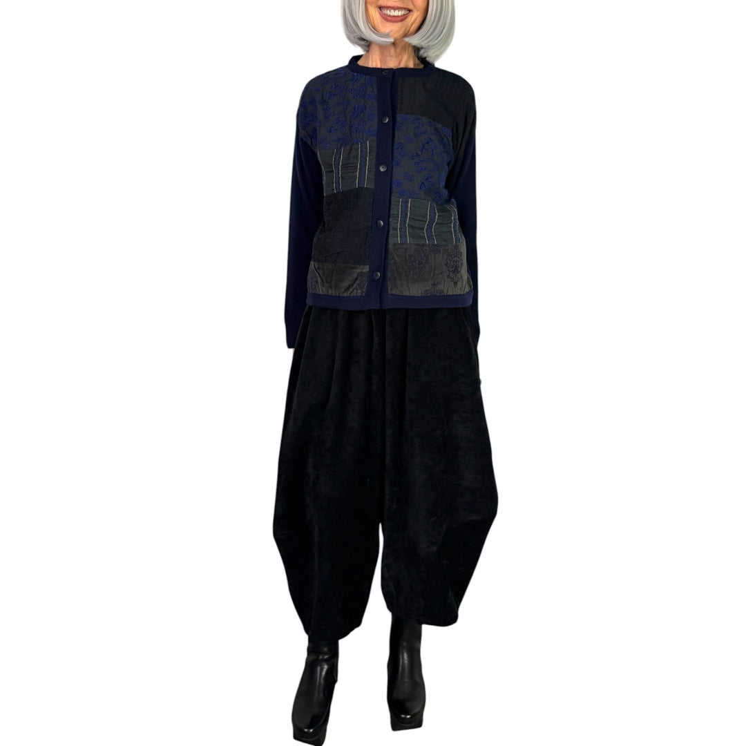 ARCHIVAL PATCHWORK CARDIGAN