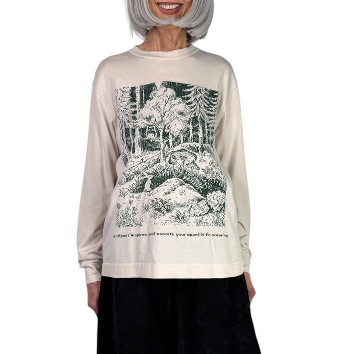 FOREST PRINT L/S TOP