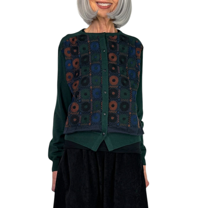EMBROIDERED CARDIGAN