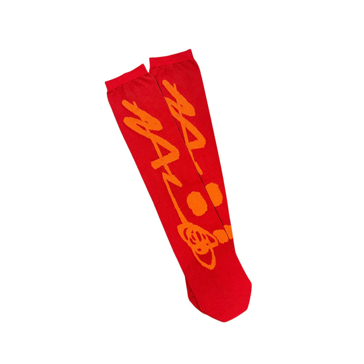 TRI-COLOR GRAPHIC SOCKS