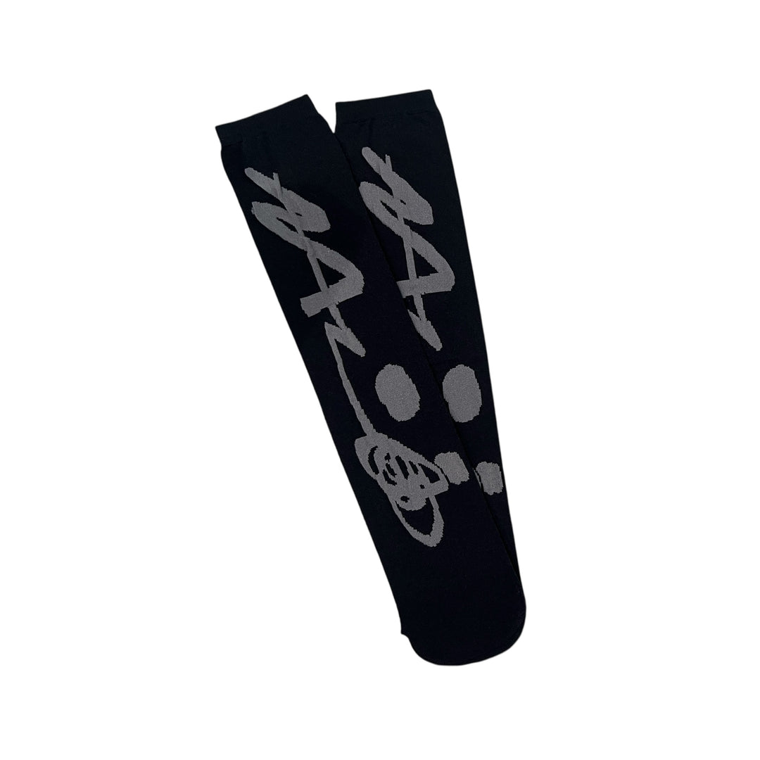 TRI-COLOR GRAPHIC SOCKS