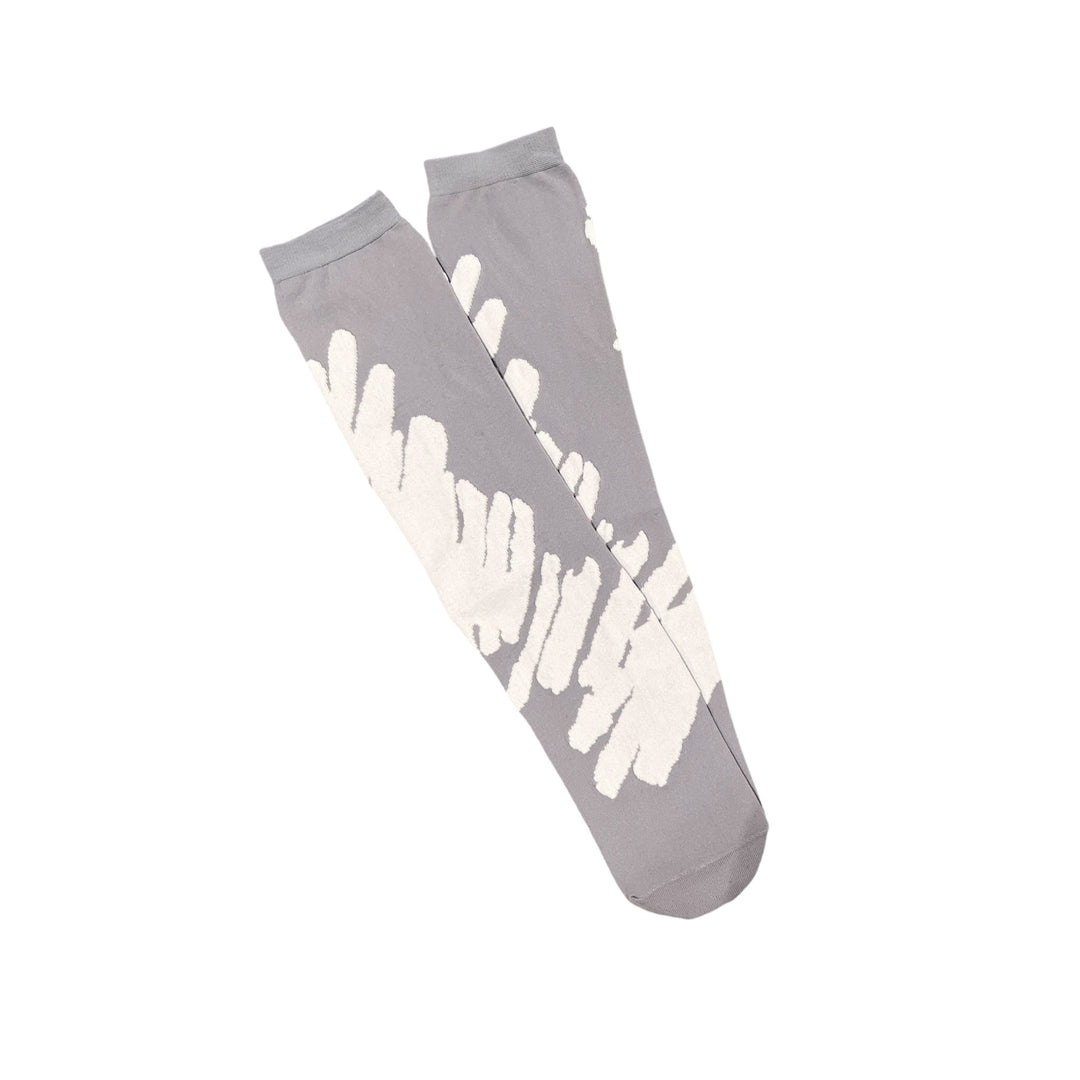 BI-COLOR GRAPHIC SOCKS