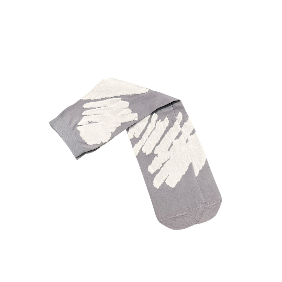 BI-COLOR GRAPHIC SOCKS