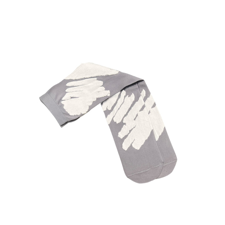 BI-COLOR GRAPHIC SOCKS