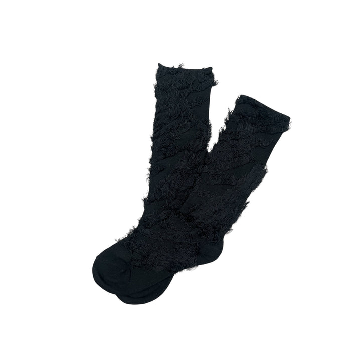 BI-COLOR FRINGE SOCKS