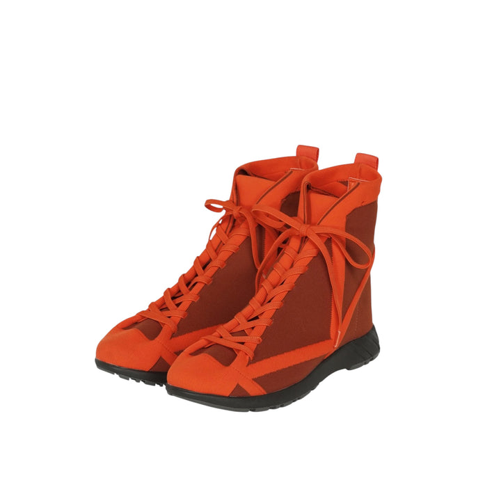 HI-TOP KNIT SNEAKERS