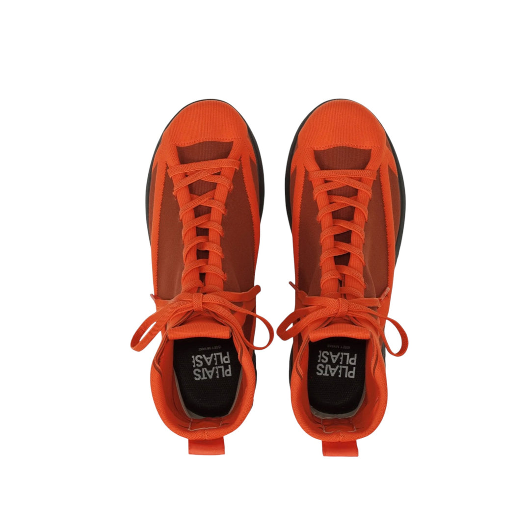 HI-TOP KNIT SNEAKERS