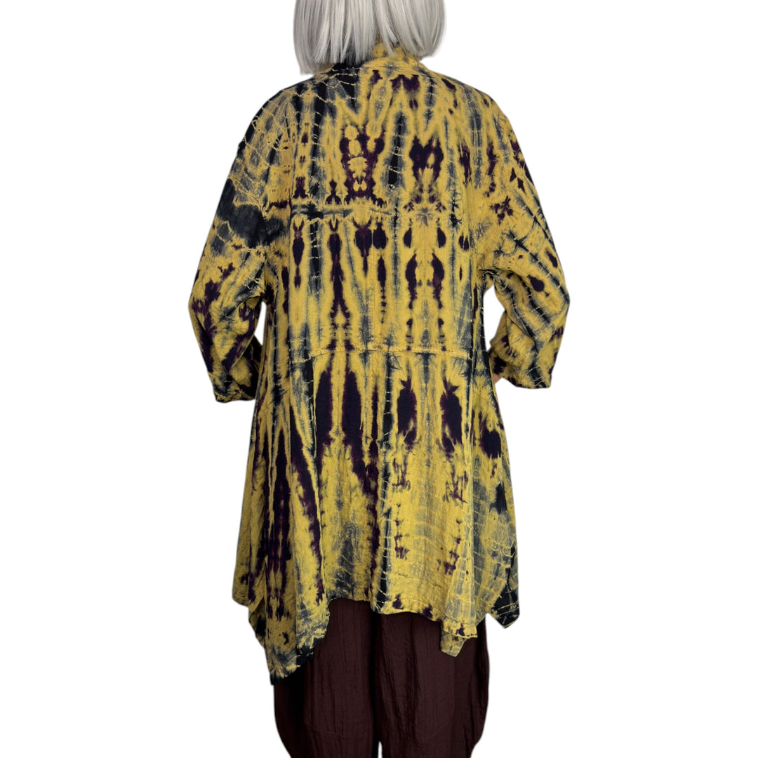 HAND DYED GAIA COAT
