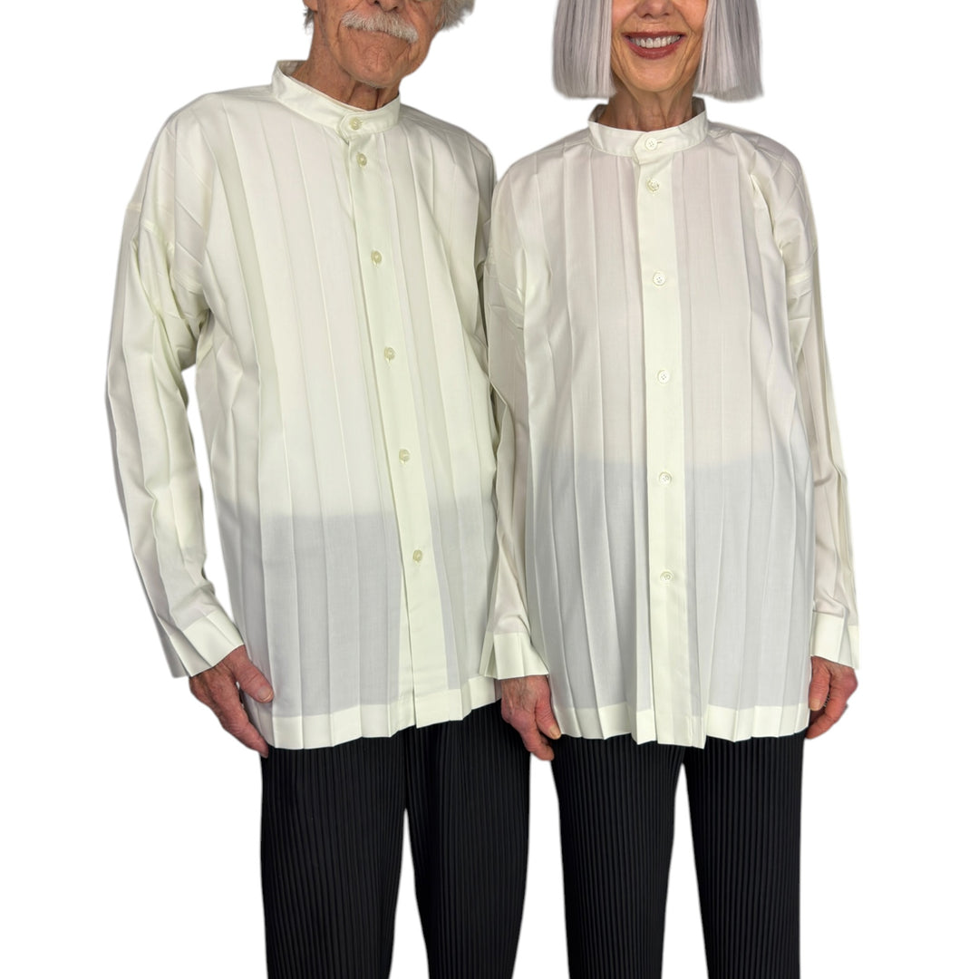 EDGE STAND COLLAR SHIRT