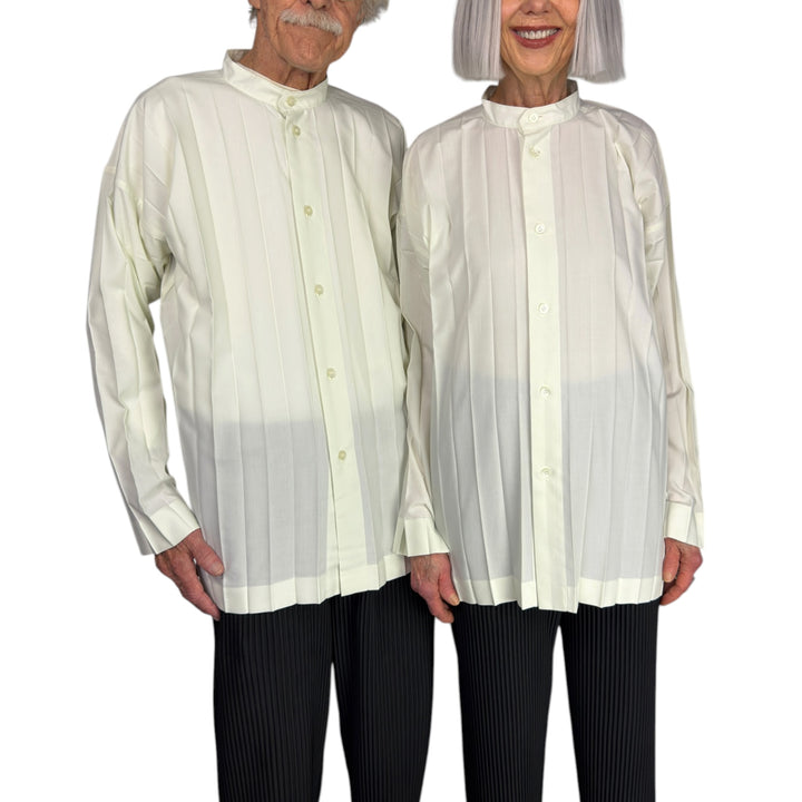 EDGE STAND COLLAR SHIRT