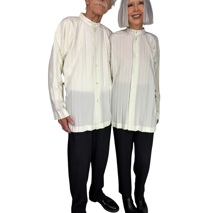 EDGE STAND COLLAR SHIRT