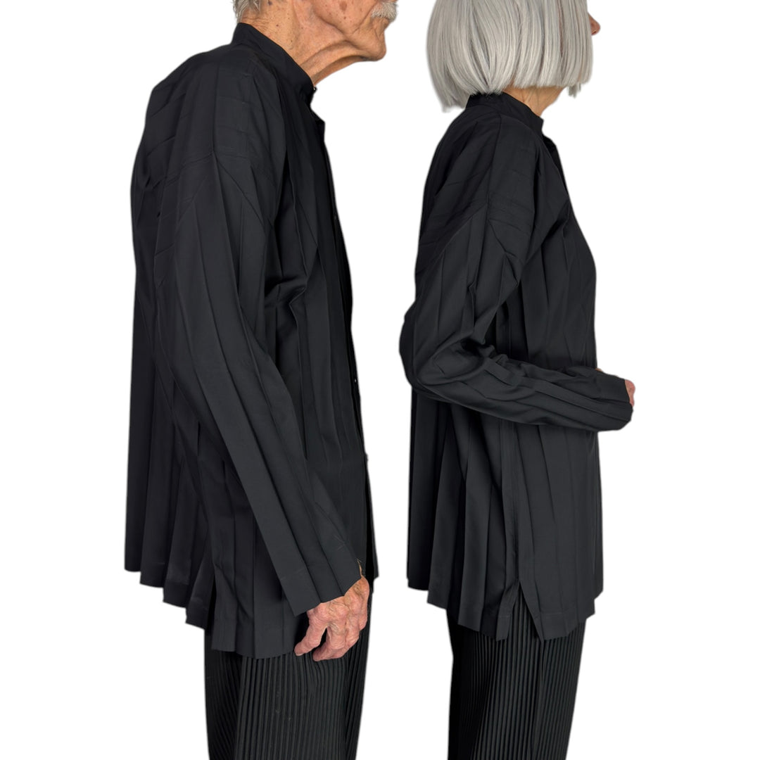 EDGE STAND COLLAR SHIRT