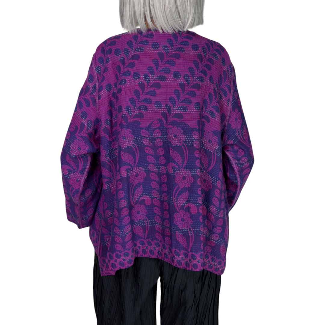 VINTAGE COTTON A-LINE SHORT JACKET