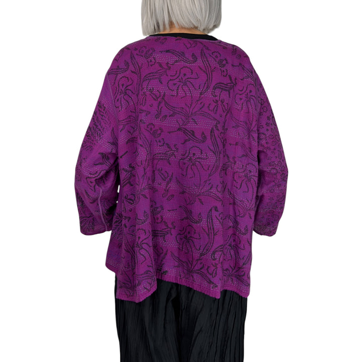 VINTAGE COTTON A-LINE SHORT JACKET