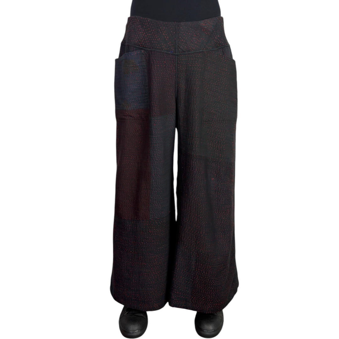MUJI PATCH WIDE LEG PANT