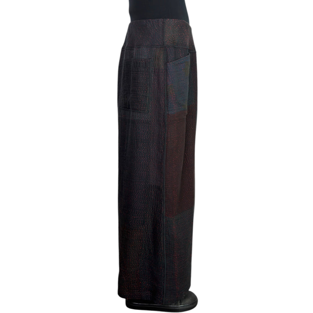 MUJI PATCH WIDE LEG PANT