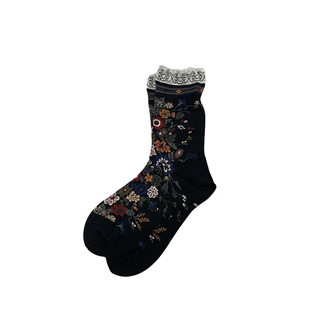 HAPPY FLOWER ANKLE SOCKS
