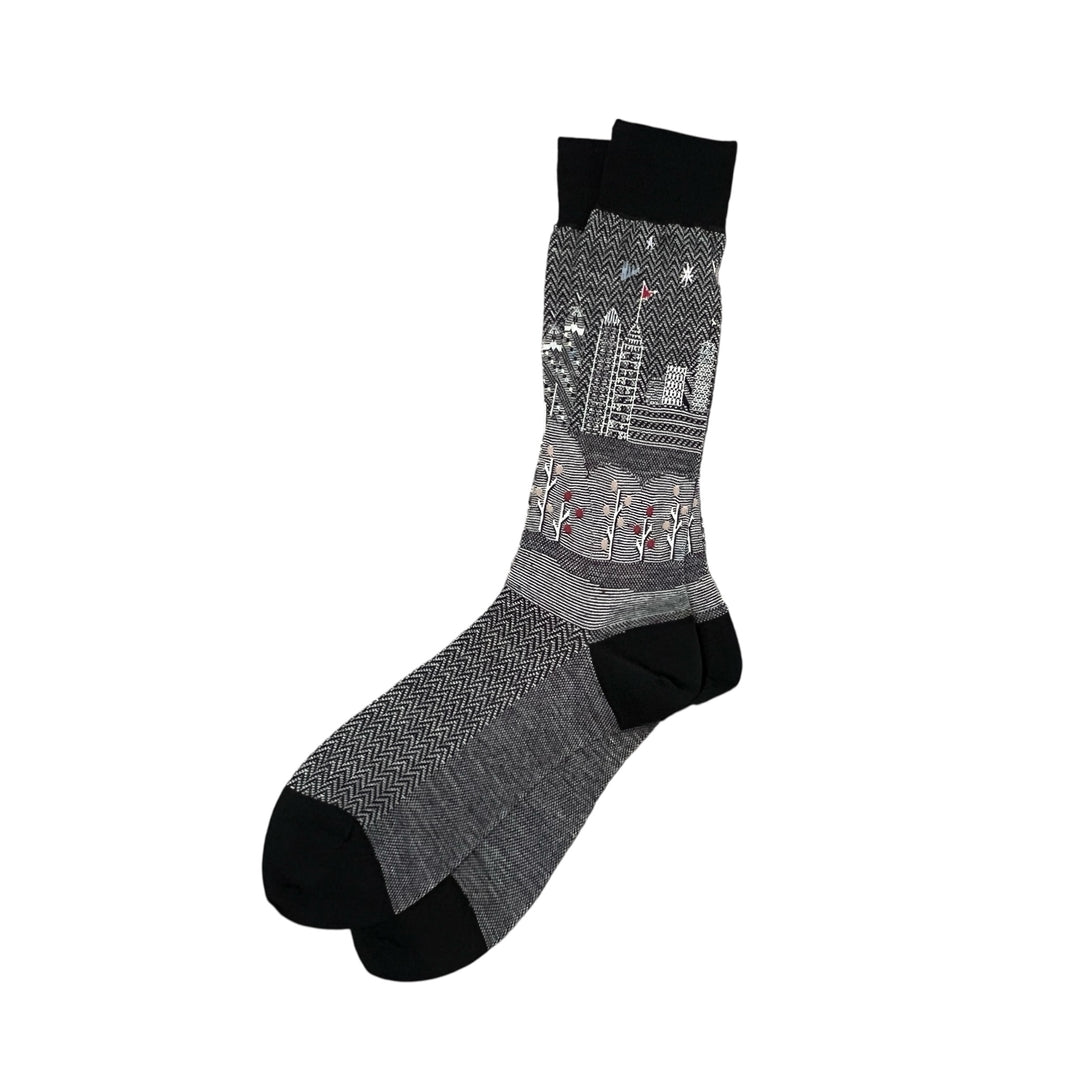 MEN'S CITY SCAPE TROUSER SOCKS